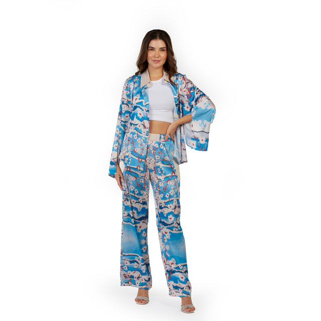 Antonio Print Set With Matching Pants