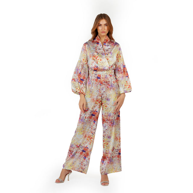Romanino Silk Jumpsuit